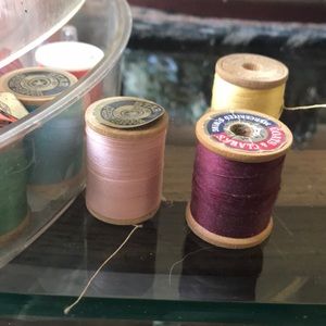 Vintage Wood Spools from 1930’s